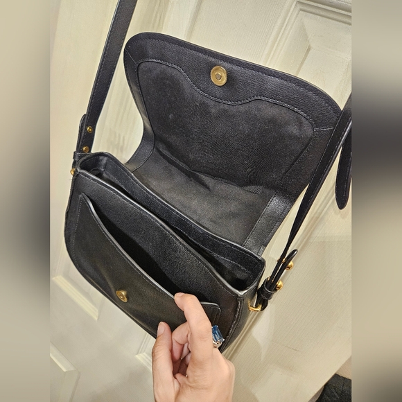 Marc Jacobs Black Crossbody Bag Handbag Purse - Picture 10 of 13